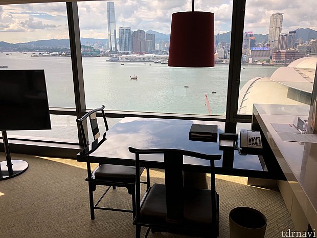 部屋からの景色は文句無し。