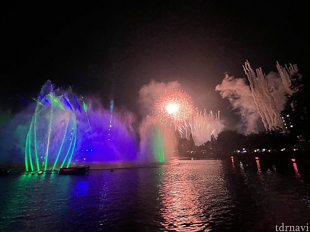 ファンタズミック！とセットで花火も楽しめました♪