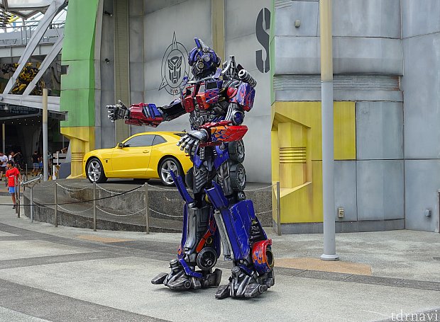 15:00は、オプティマスのグリーティング!