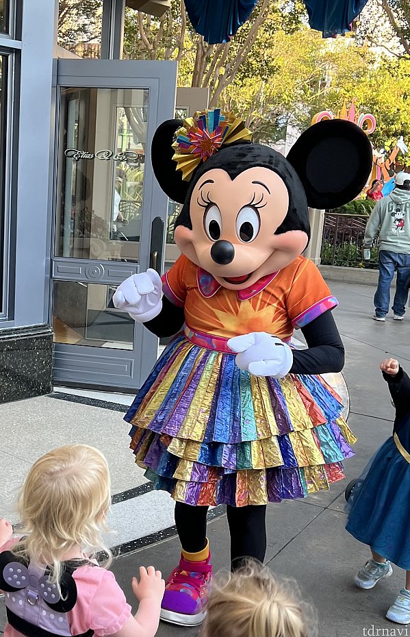 さりげなくDCA25周年をお祝いしてます！