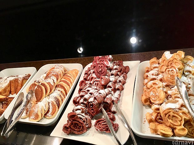 ミッキーの形のワッフル
これはいつ食べても美味い