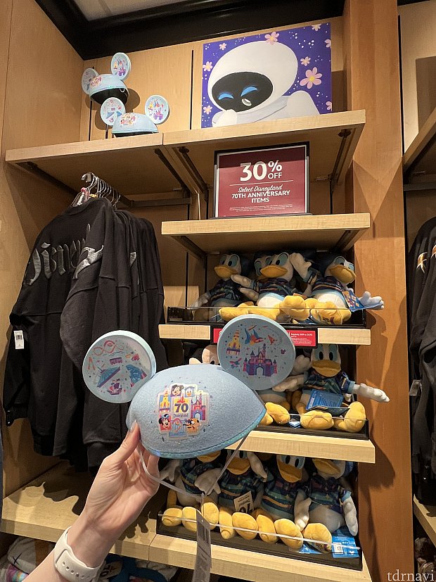 70周年グッズが30%オフ！値下げされてました！（カリフォルニア）