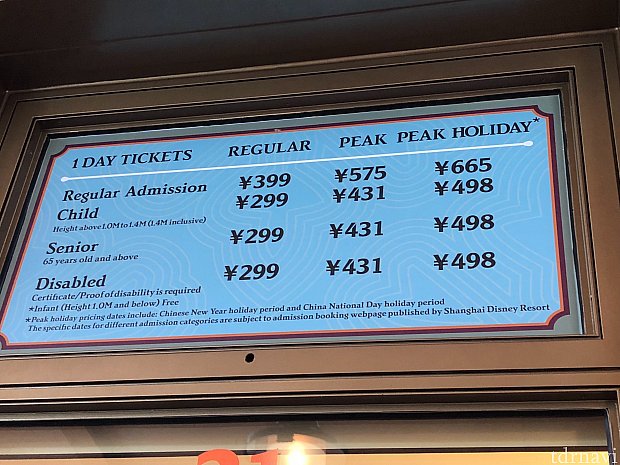 参考までに、ワンデー料金。6/6に値上げしました