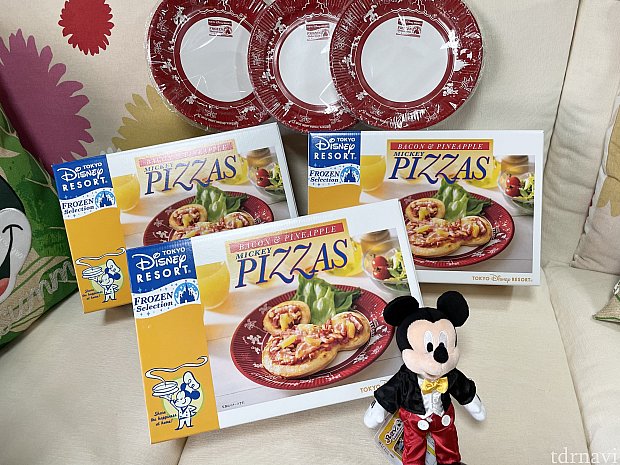 東京ディズニーリゾート フローズンセレクションのピザ買ってみました グッズ お土産