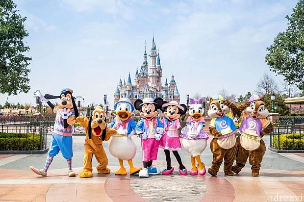 3か月半ぶりに 世界最早に再開したディズニーランド