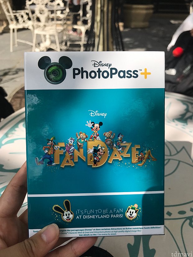 Photpass+をゲット!
限定デザインなので本当に宝物です。
通常と同じで使い始めた日から10日間有効です。