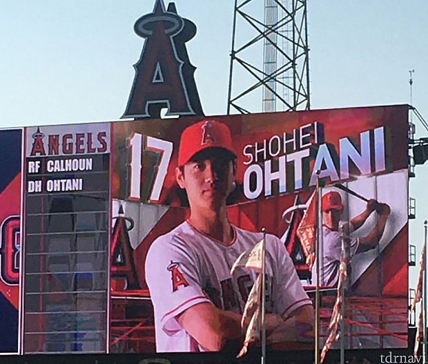 大谷選手、ものすごくカッコ良かったです。