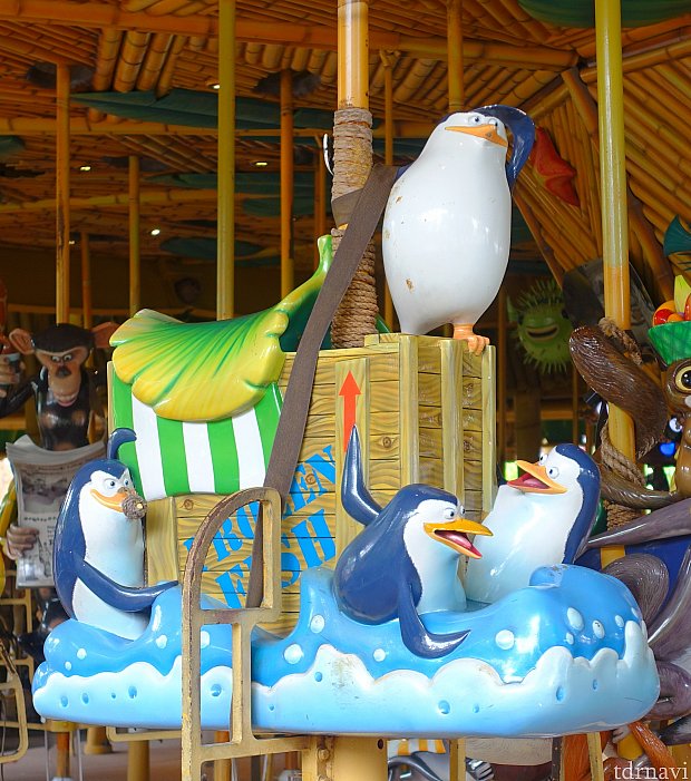 そして、ペンギンズともパーティーできる!