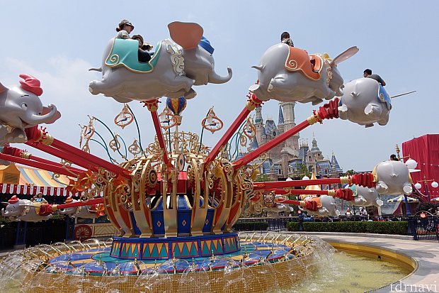 東京ディズニーとあまり変わらない | 空飛ぶダンボ（上海）
