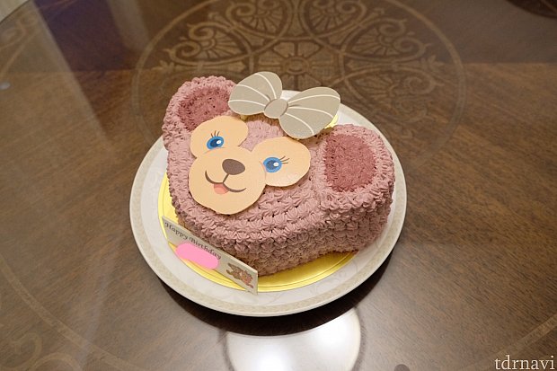 キングダムクラブルームでの誕生日ケーキの頼み方 香港ディズニーランド ホテル