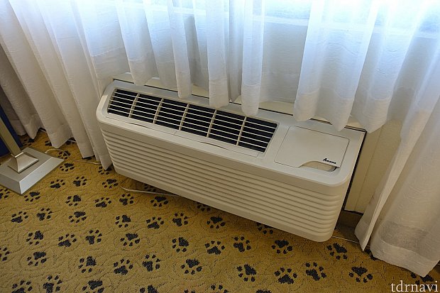 エアコンはこんな感じ。