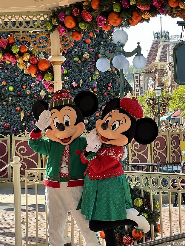 クリスマスコスチュームのキャラグリ！ペアグリーティングも