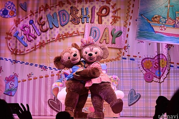 東京ディズニーリゾート　ワンダフルフレンドシップ　クッキーアン3個セット 7人勢揃いのステージショー！東京ディズニーシー『ダッフィー