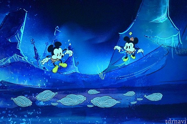 飽きさせないビジュアル | ミッキーとミニーのランナウェイ・レイル