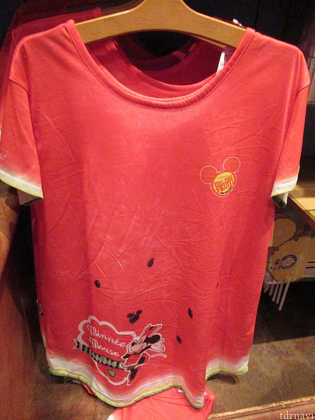 スイカミニーTシャツ
3900円
昨年と同じデザイン