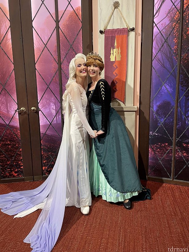 アナ雪2の衣装のアナエルサWグリができました | アナとエルサの