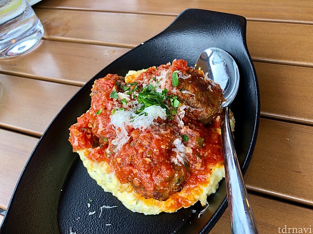 House Made Meatballs もなかなか美味しかったです。人気の一品だそうです。