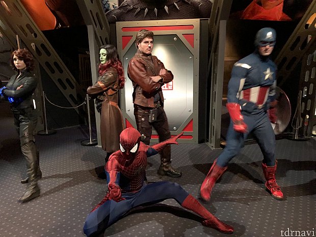 アベンジャーズ集結!
スマホ撮影なのが残念過ぎる