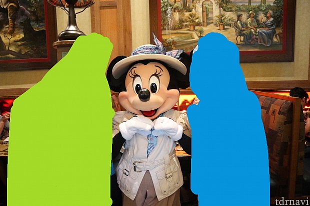 たくさん触れ合えました!探検家衣装!