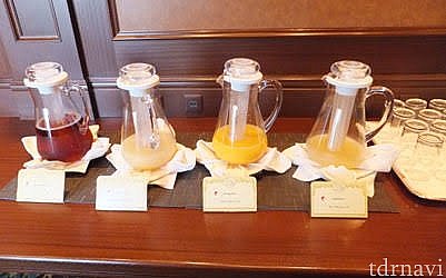 マーセリンサロンのソフトドリンク