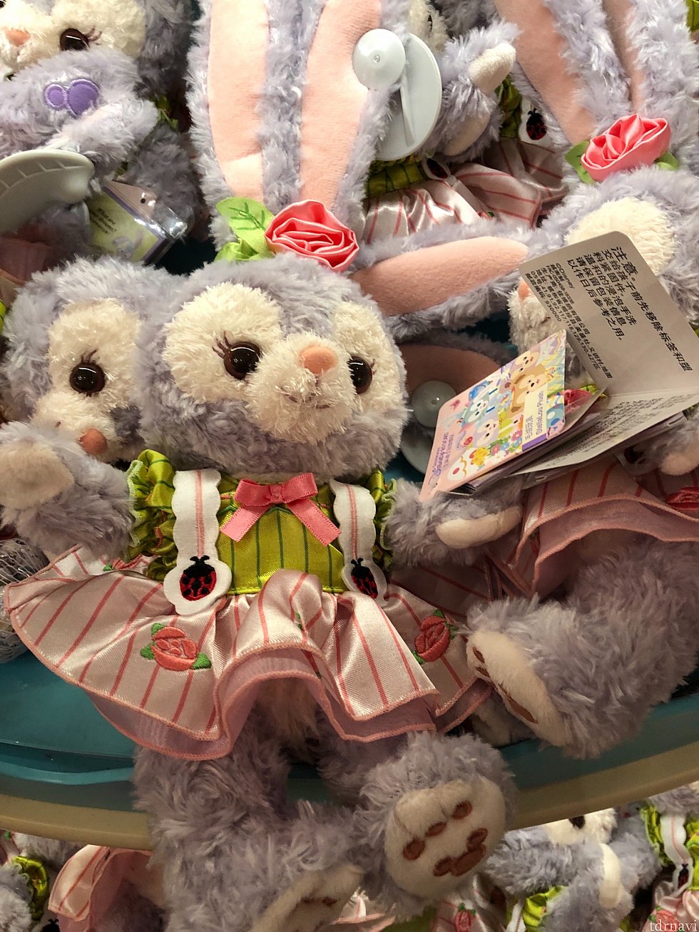 ステラ ルーぬいぐるみ
ほかにも、ジェラトーニの赤ちゃん?の格好のぬいぐるみなど豊富