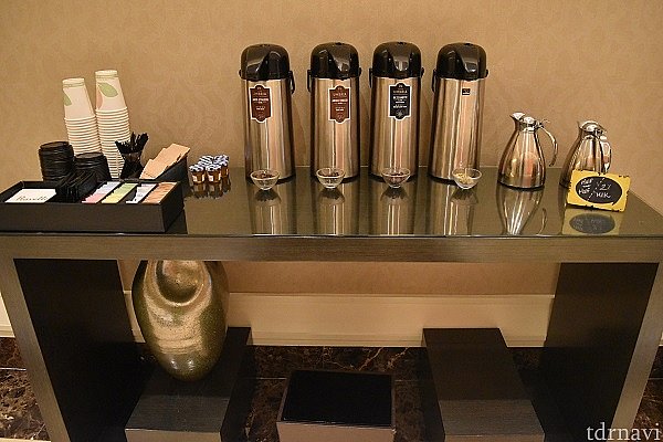 ウェルカムコーヒー(紅茶もあります)