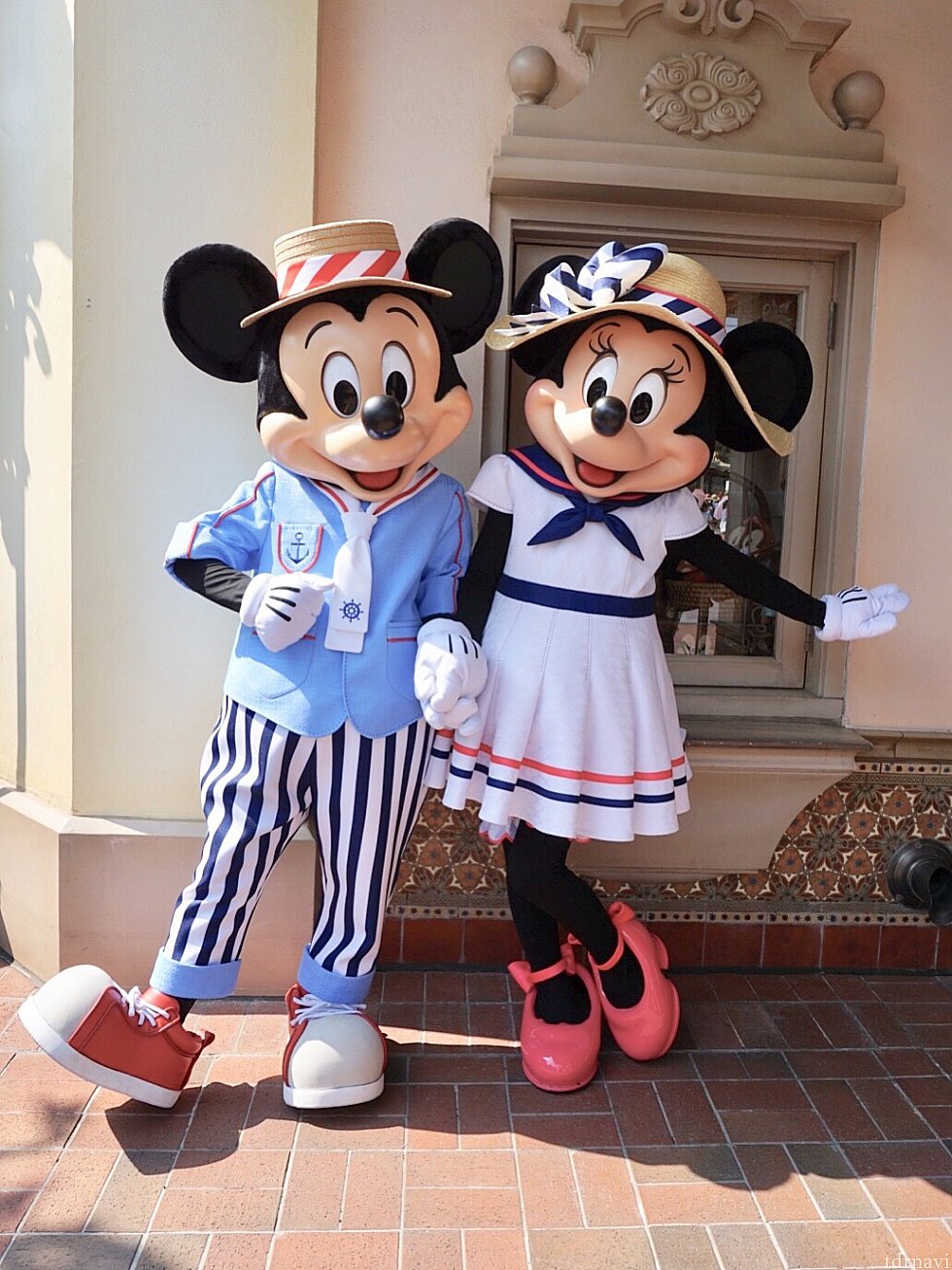 セーラーが可愛いミキミニ♡帽子もくつも凝ってます