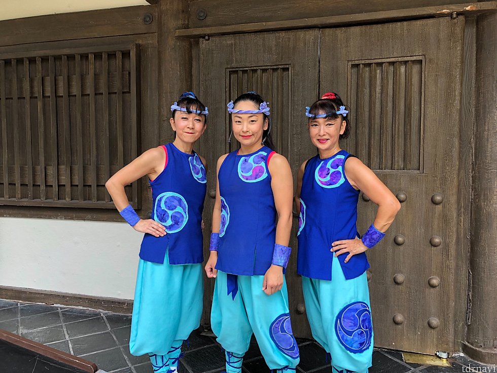 太鼓のパフォーマンス終了後に写真頂きました^_^