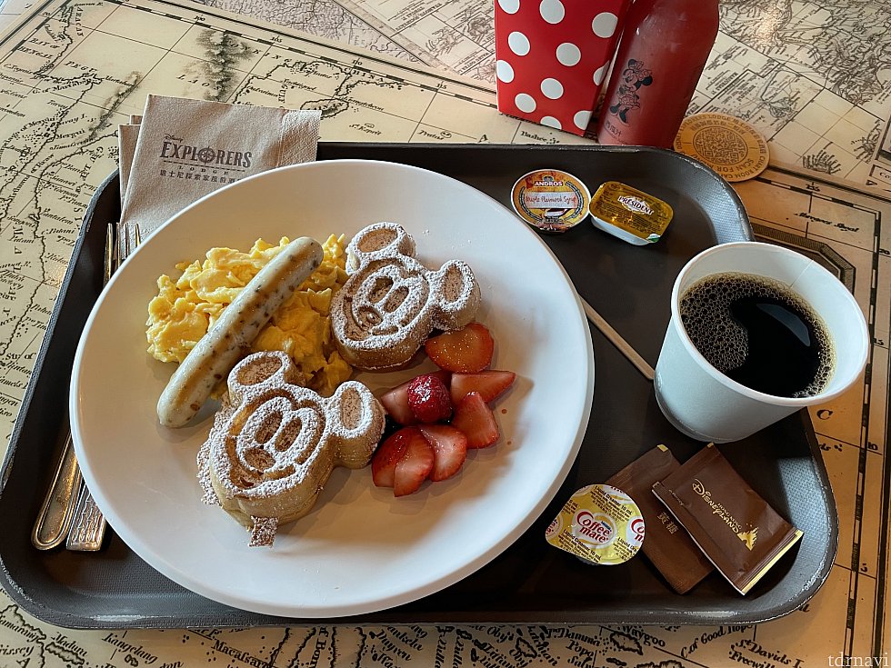 朝食メニュー「Little Explores Breakfast」