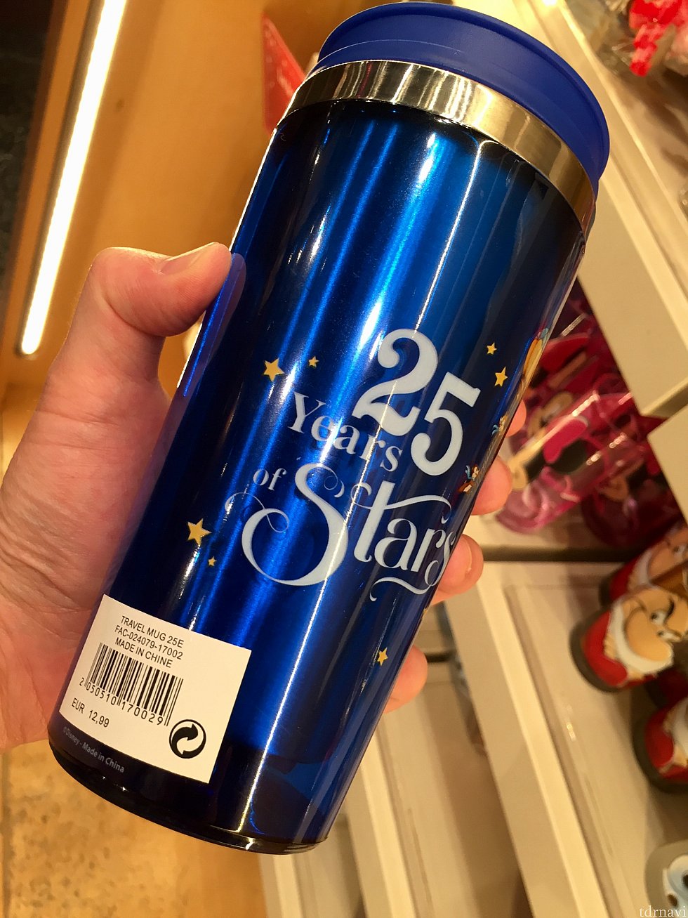 裏は25周年のロゴ。12.99ユーロです。