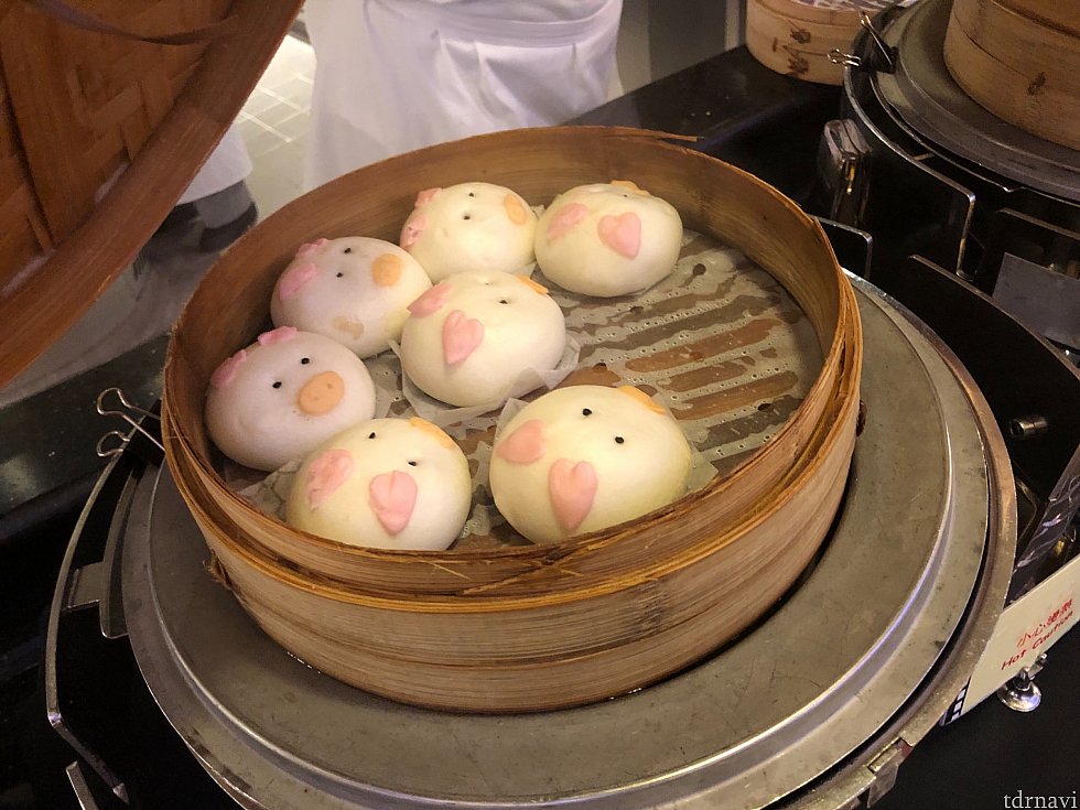見た目も可愛い点心