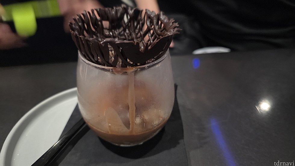 キッズコースのデザート『The Milky Meltaway』