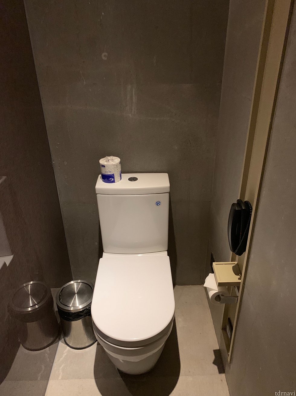 トイレも清潔です。