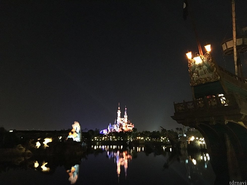 トレジャー・コーブの夜景はいつみても素晴らしいです。
