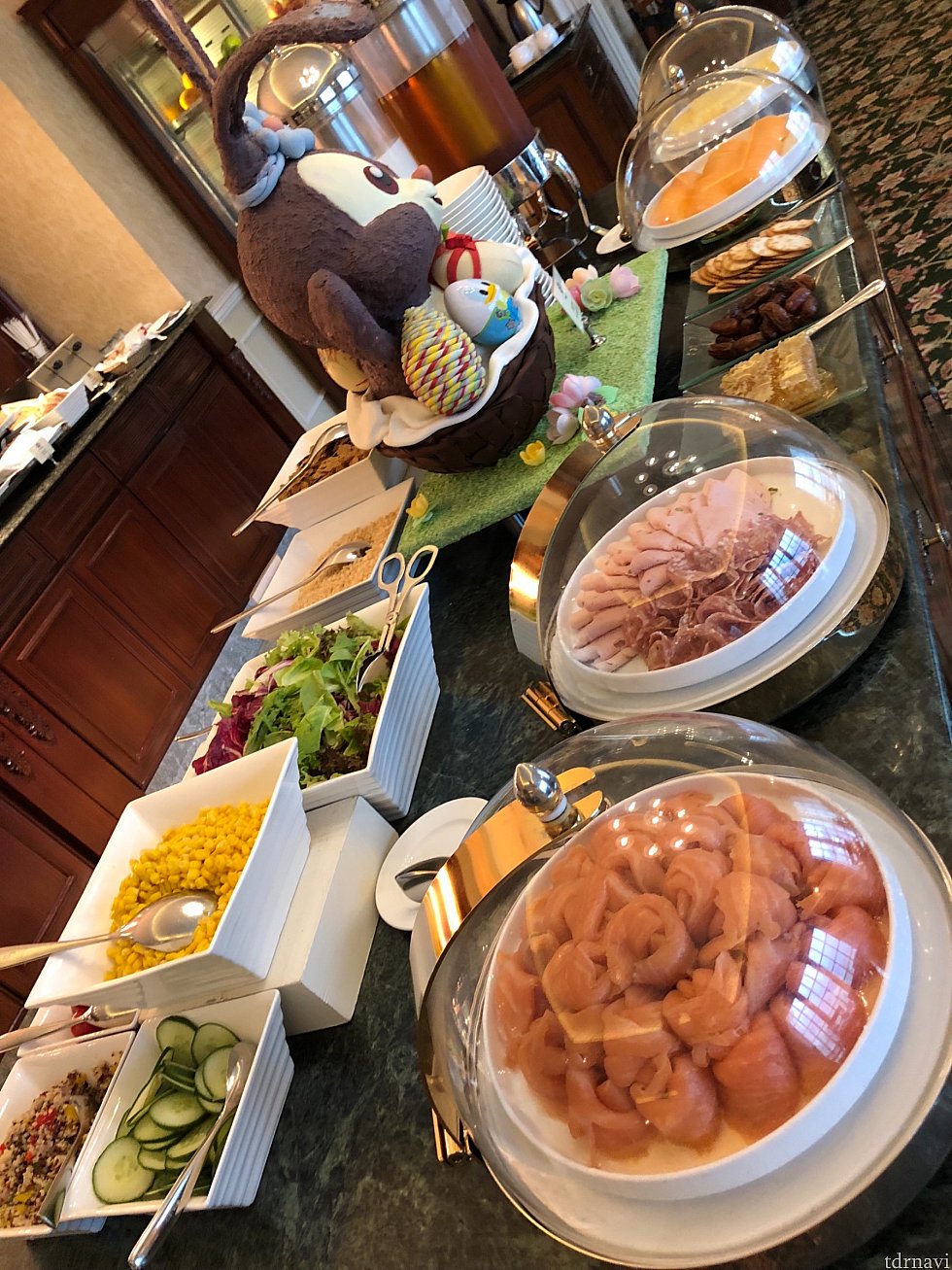 キングダムクラブラウンジの朝食