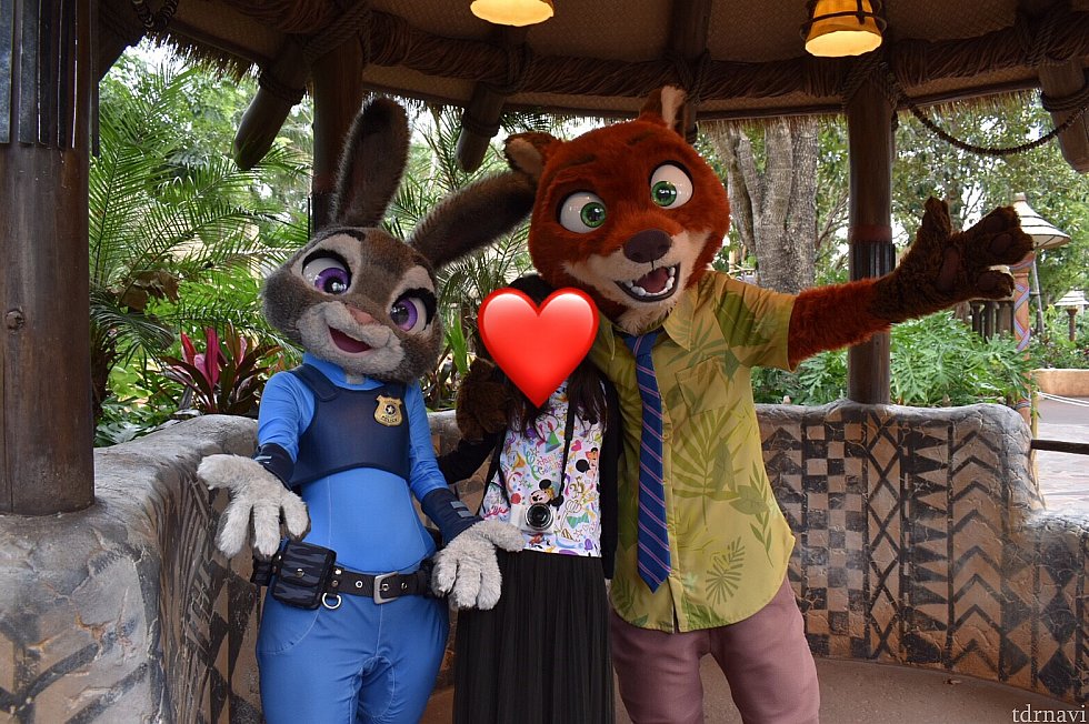 ニック&ジュディのペアグリ!とてもキュートな2人😊