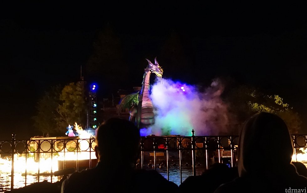 ドラゴンのシーンはド迫力!