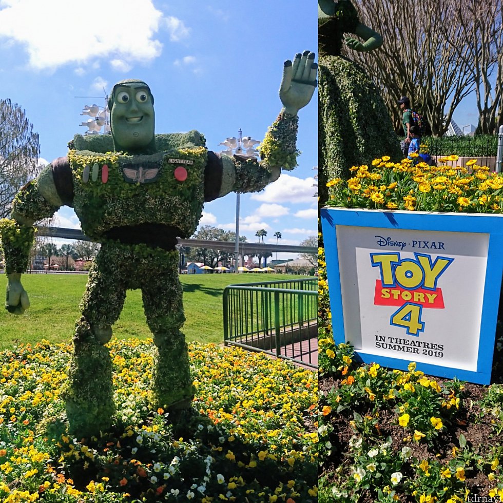 バズ(5)
ここはキッズ広場「ボー・ピープのプレイタイム・トレーニンググラウンド」になってます。