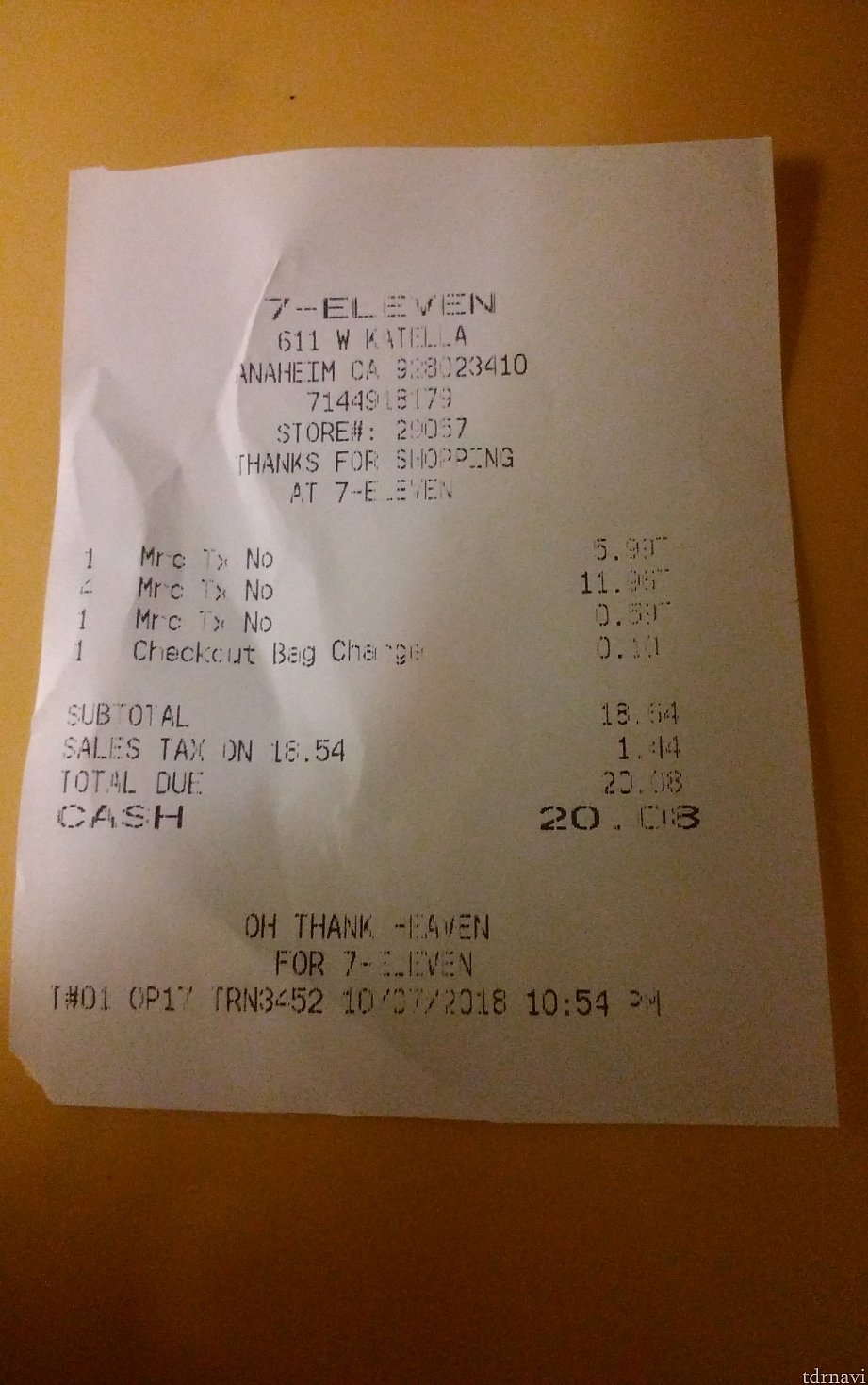しめて$20でしたが重い(^^;)