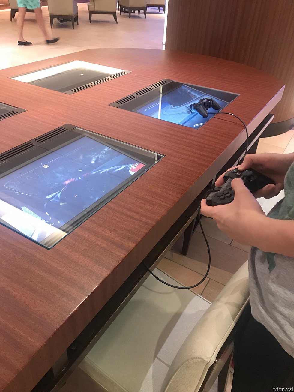 ロビーにはゲームも。