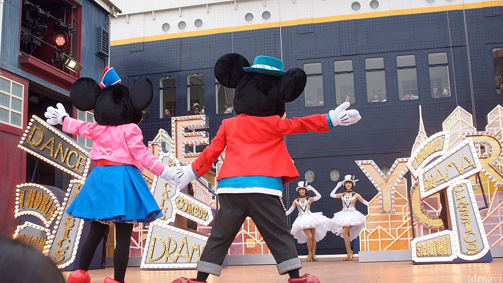 無事に合流しブロードウェイのミュージカル