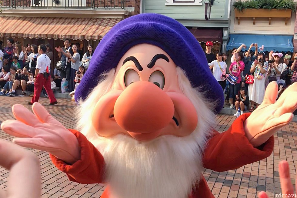 グランピーがこっちまで来てくれました😊