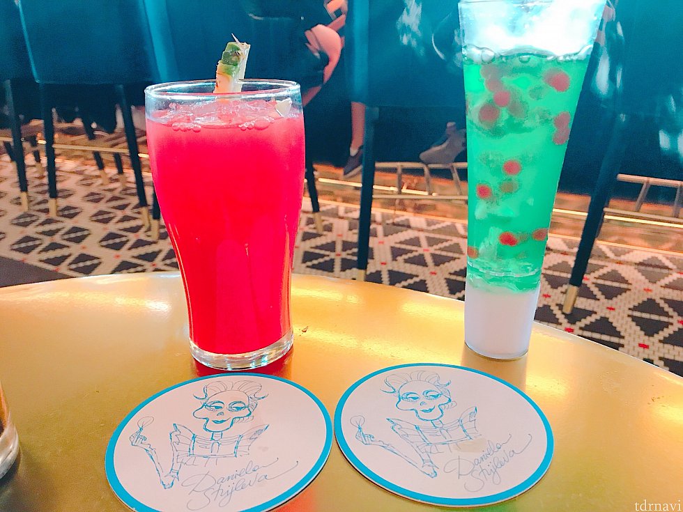 ここの口コミで見てノンアルコールカクテルを頼みました。