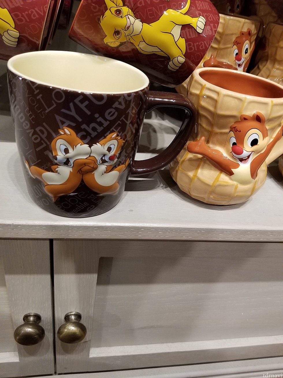 チップとデールのカップ
