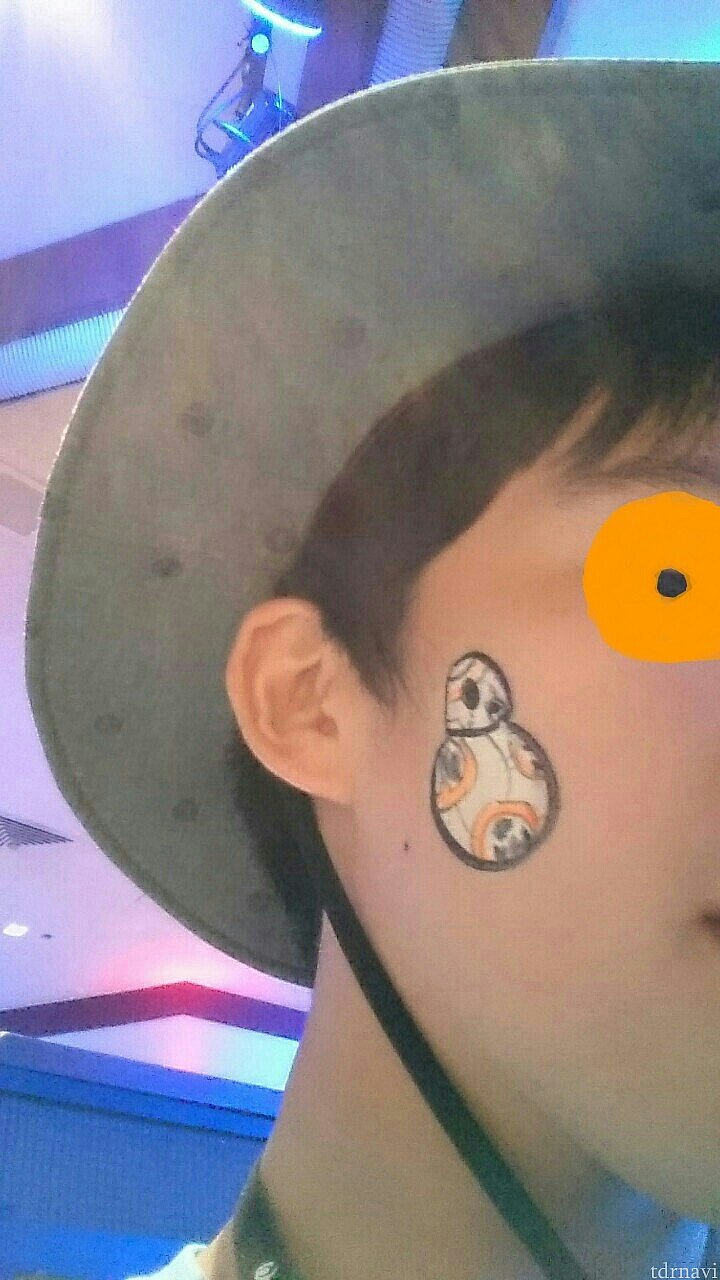 BB8 素敵に書いてもらいました。
