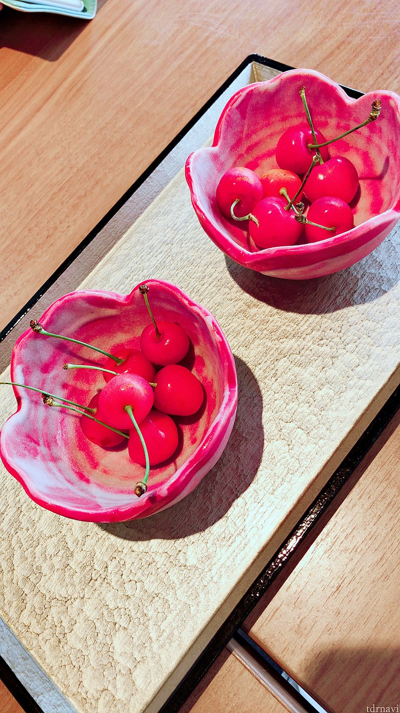 山形フェアで、さくらんぼがありました🍒
