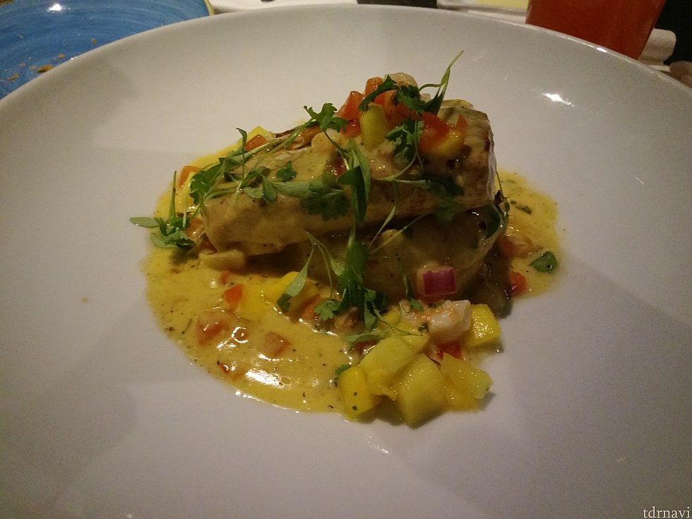 マヒマヒ。おいしい魚でした。