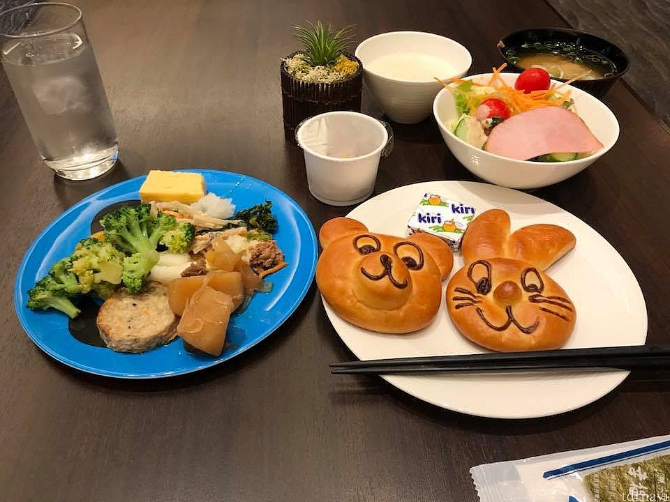 セレブリオラウンジ内朝食です。