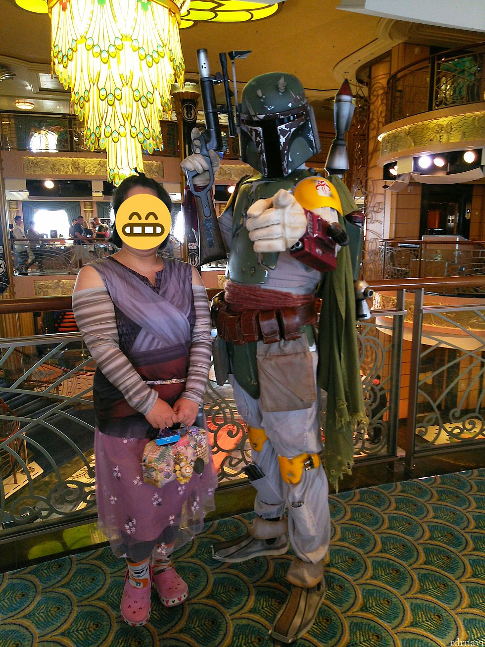 ボバフェットもウロウロしてます。
