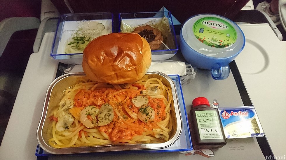 チキンヌードルと聞かれましたが…確実パスタです。